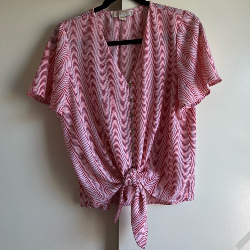 Michael Kors patterned top